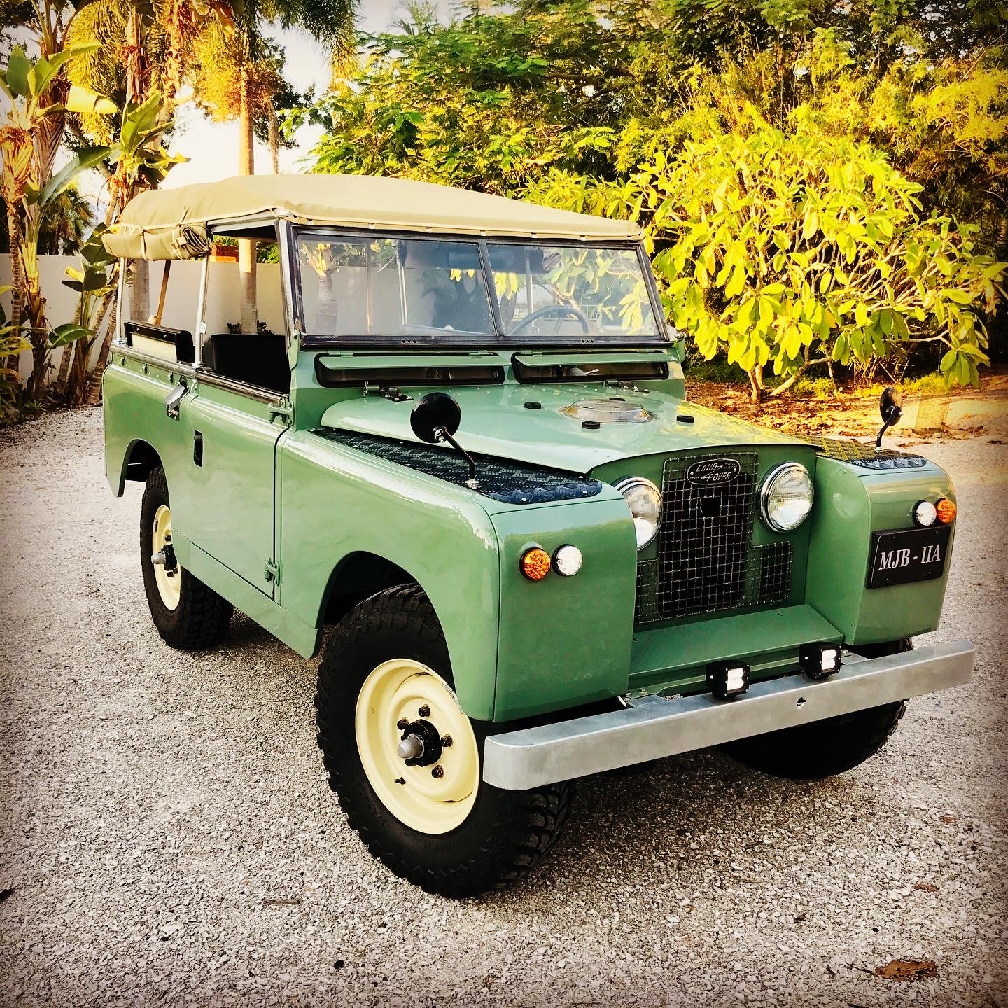 1960s Series 2A Land Rover — Jade