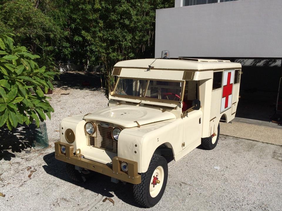 1969 Series 2A 109 Dusty — restored ambulance