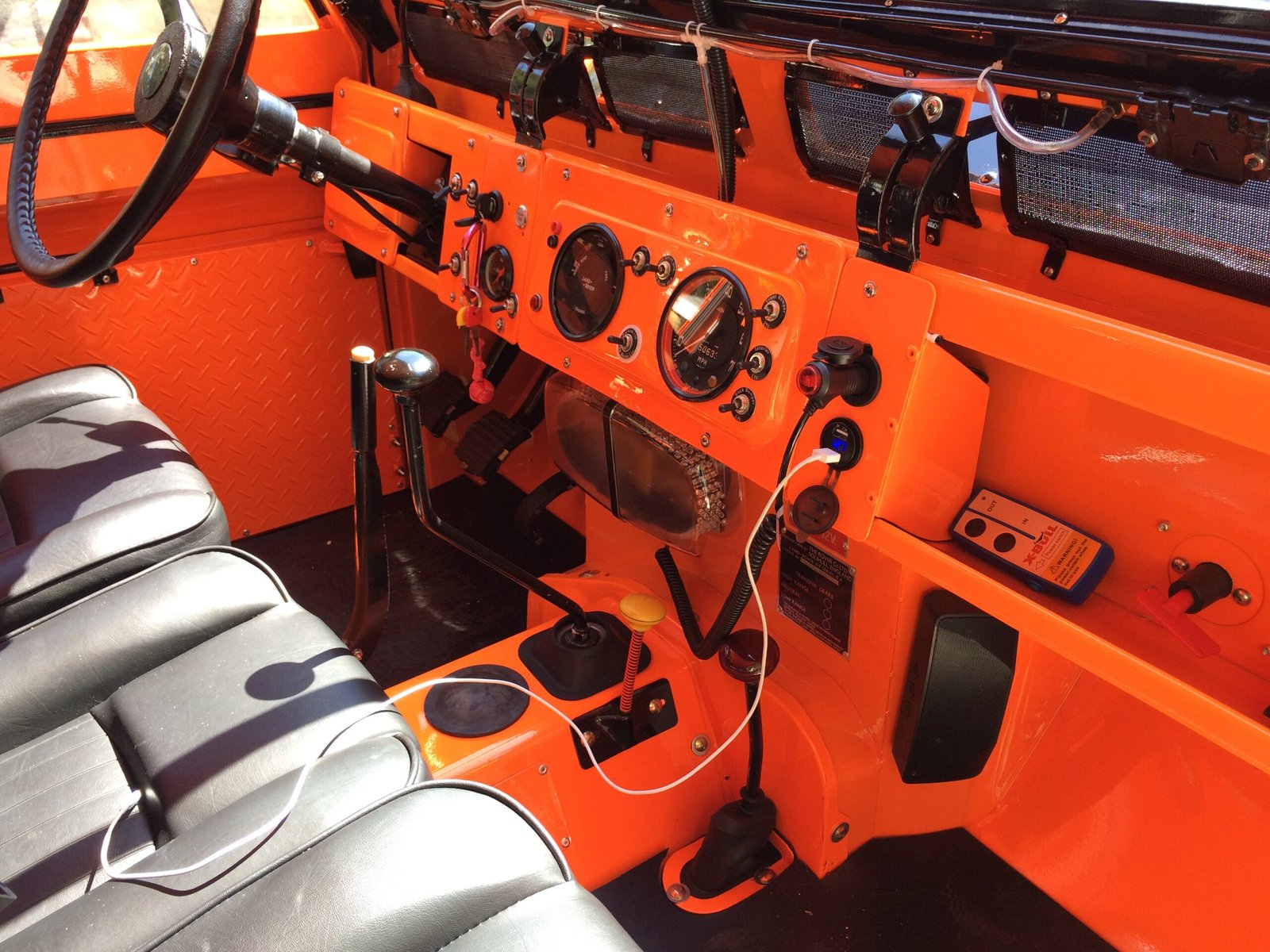1970 Series 2A 109 Rescue — interior
