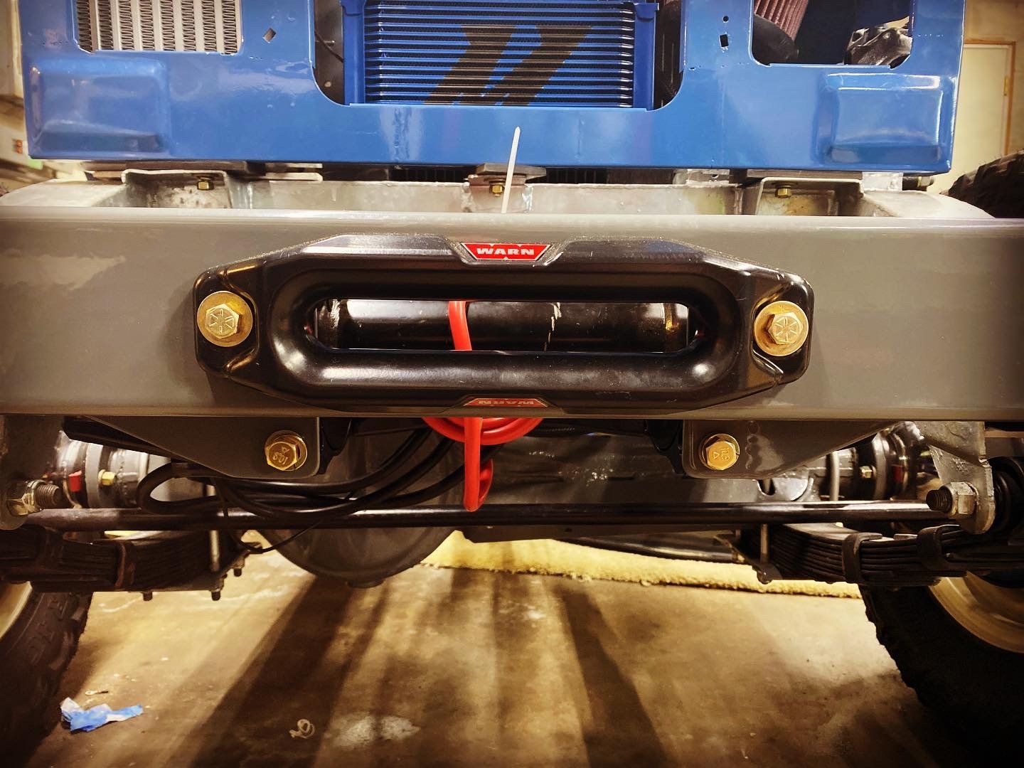Mighty Mite — front bumper